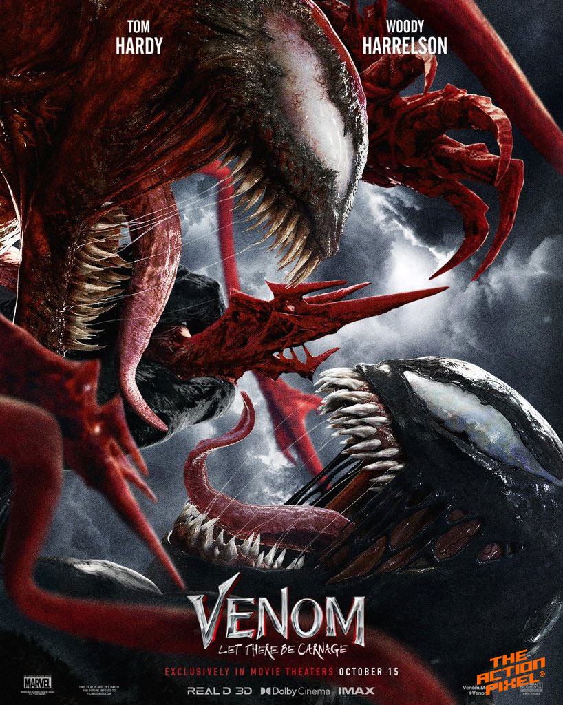 venom, venom let there be carnage, venom 2, venom: let there be carnage, venom 2 poster, venom: let there be carnage poster, venom let there be carnage poster, entertainment on tap, the action pixel, featured,