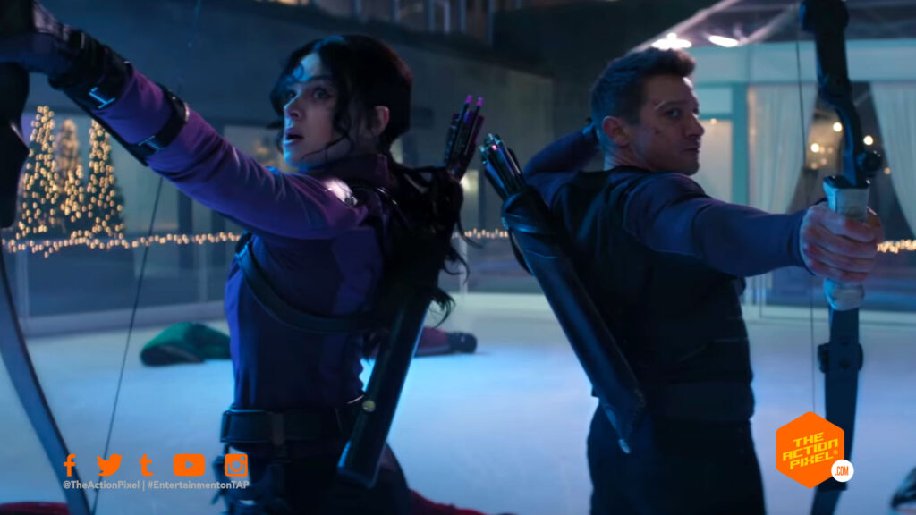 hawkeye series, entertainment ontap, marvel, comics, hawkeye, marvel studios, disney plus, disney+, jeremy renner, hailee steinfeld, mcu, trailer, teaser, official, hawk eye, avengers, blip, engame, infinity war, ronin, Kate Bishop, Clint Barton,featured,