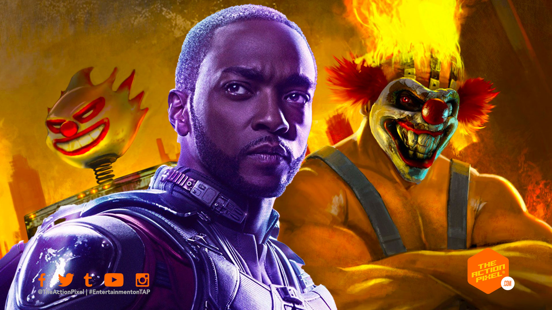twisted metal, anthony mackie, twisted metal tv series, sony tv, sony playstation, playstation , the action pixel, entertainment on tap, the action pixel,featured,