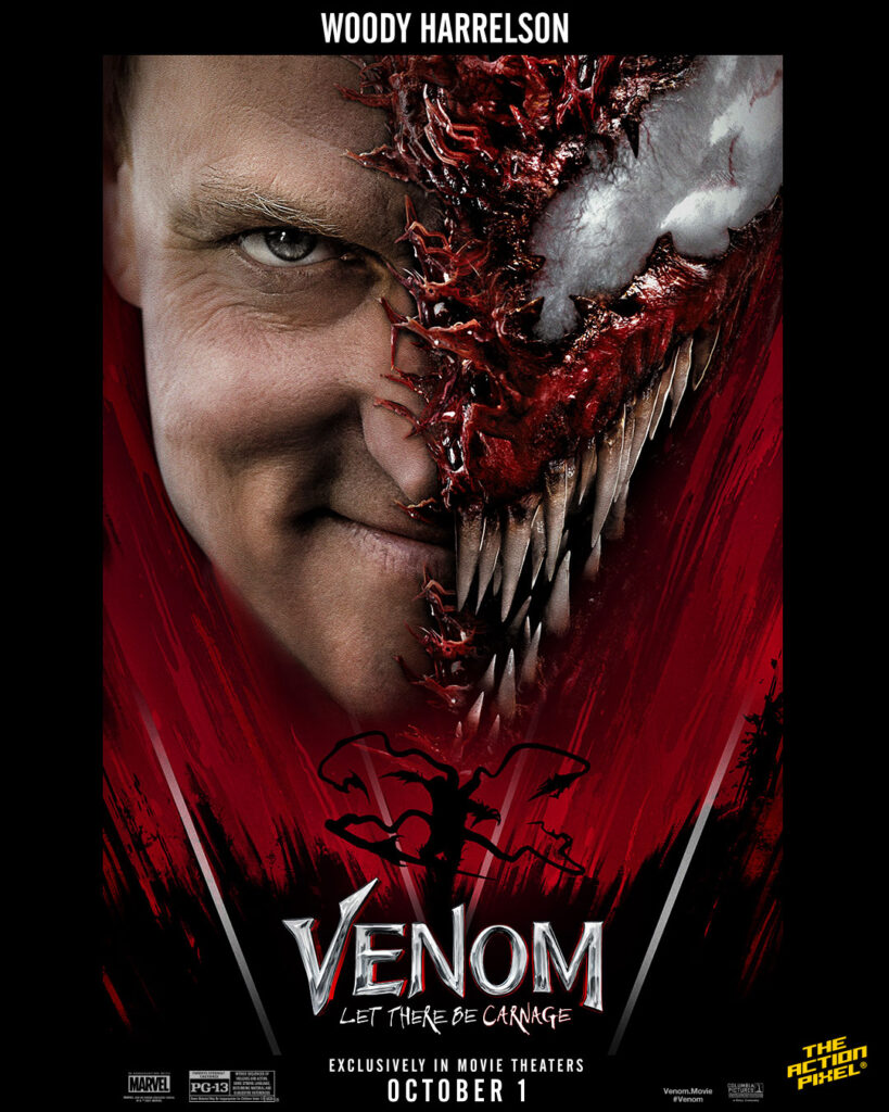 venom, tom hardy, woody harrelson, naomie harris, michelle williams, venom, carnage, marvel, venom marvel movie, carnage marvel, marvel comics, sony pictures, sony pictures marvel, shriek, shriek marvel, entertainment on tap, featured, venom 2, venom let there be carnage, venom: let there be carnage,