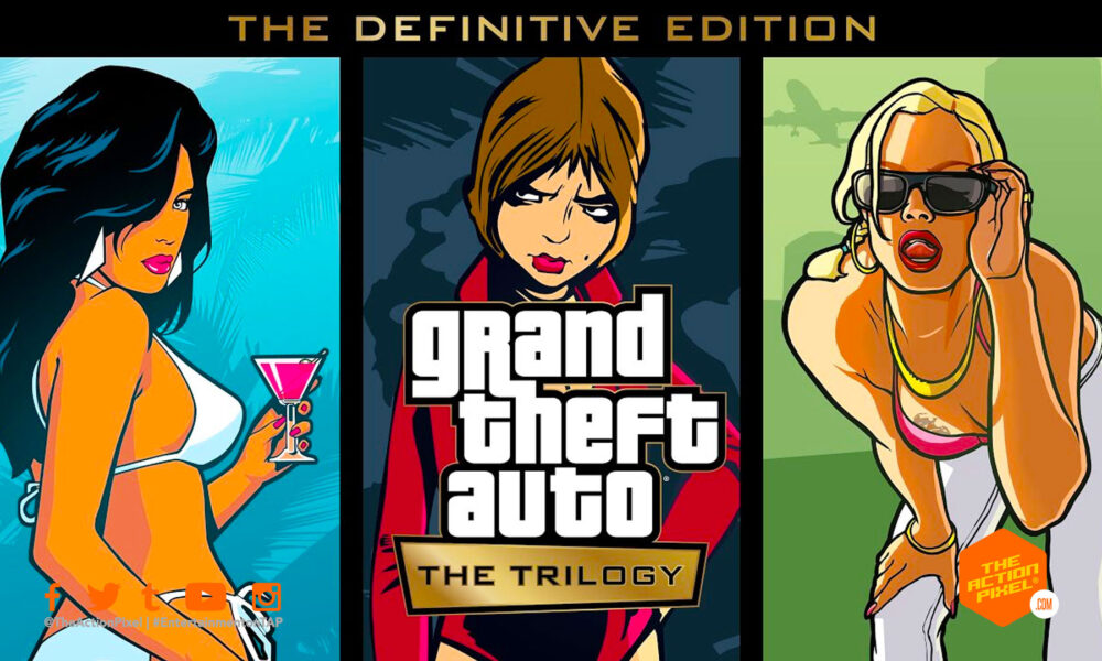 grand theft auto: the trilogy, gta , grand theft auto, gta trilogy, grand theft auto the trilogy the definitive collection, featured, entertainment on tap, the action pixel, featured,rockstar games,