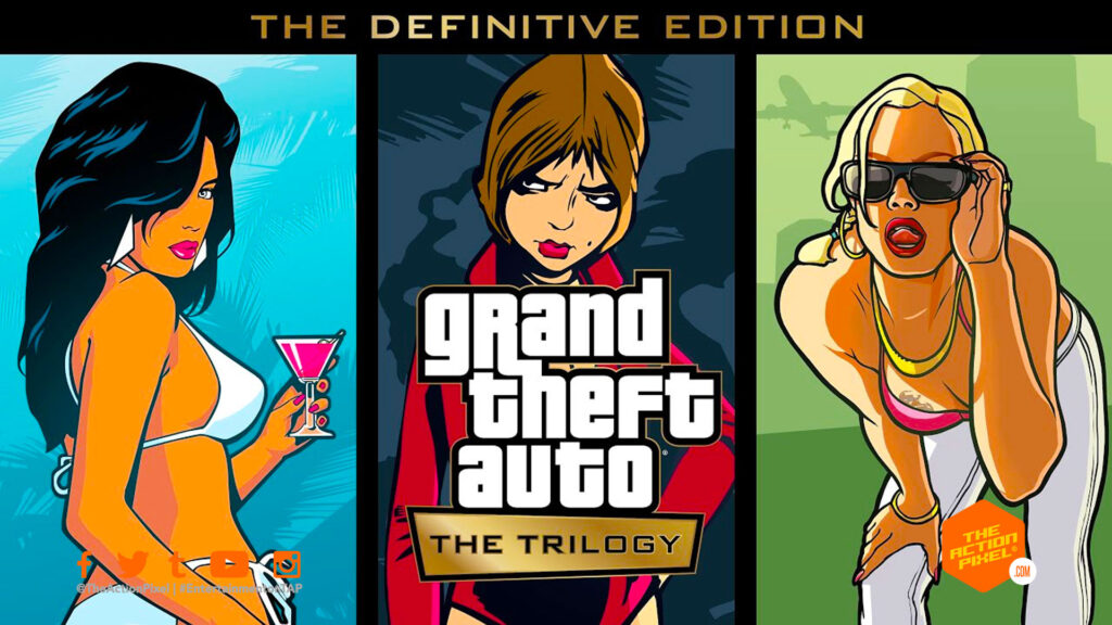 grand theft auto: the trilogy, gta , grand theft auto, gta trilogy, grand theft auto the trilogy the definitive collection, featured, entertainment on tap, the action pixel, featured,rockstar games,  