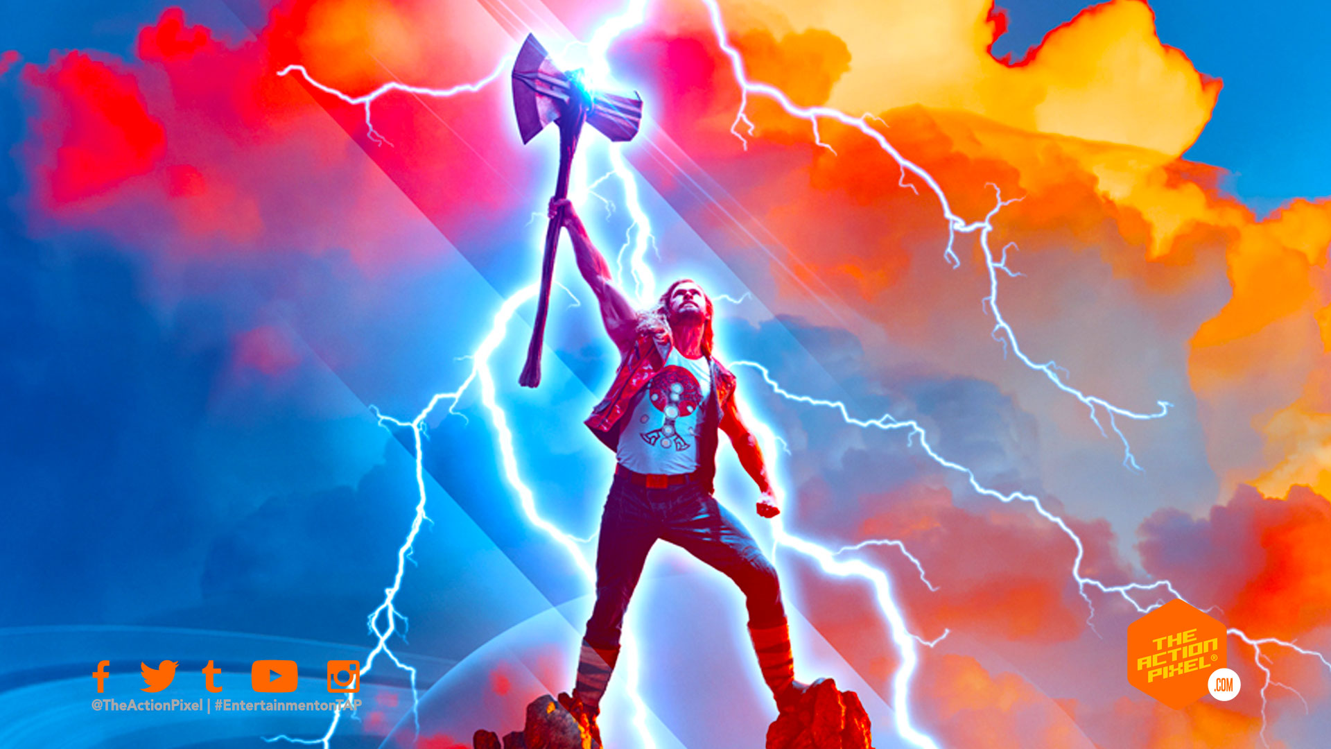 thor: love and thunder, love and thunder, Natalie Portman, Chris Hemsworth, Gorr, Christian Bale, marvel studios, entertainment on tap, marvel, Thor, Thor 4, Mjolnir, god of thunder, entertainment on tap, featured,thor love and thunder,thor love and thunder trailer,thor love and thunder poster, thor: love and thunder poster,