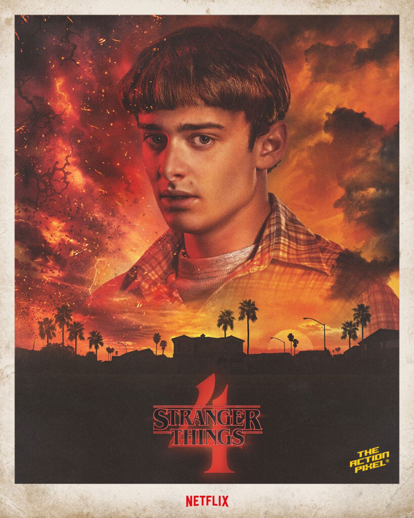 stranger things 4, stranger things 4 poster, stranger things, netflix stranger things 4, netflix, eleven stranger things, entertainment on tap, the action pixel,featured