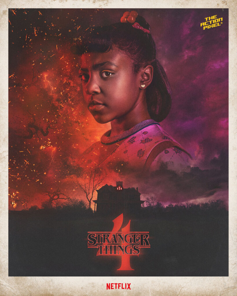 stranger things 4, stranger things 4 poster, stranger things, netflix stranger things 4, netflix, eleven stranger things, entertainment on tap, the action pixel,featured