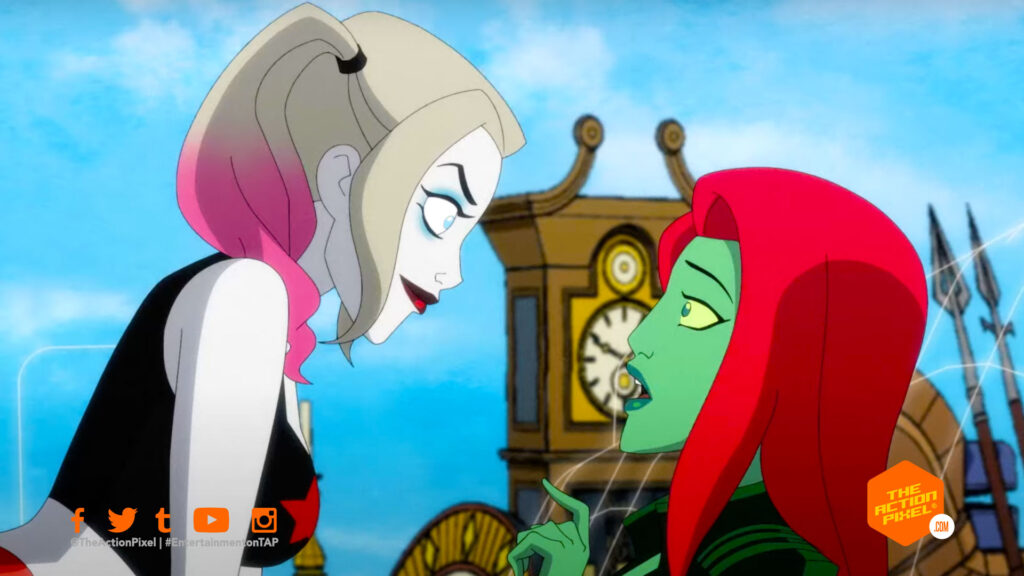harley quinn, poison ivy, red band trailer, red band, Harley Quinn Season 3 red band trailer, Harley Quinn trailer, Harley Quinn s3 trailer, Harley Quinn s3, Harley Quinn red band, entertainment on tap, the action pixel, featured,