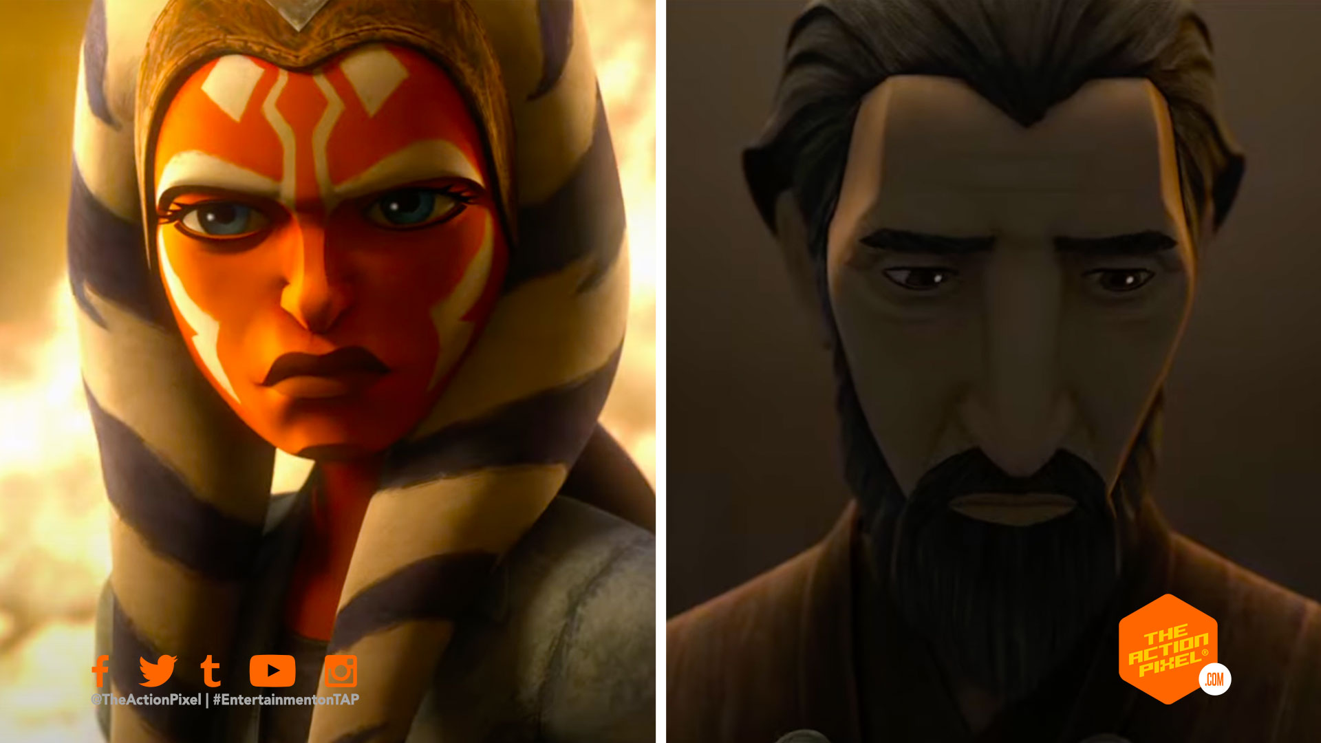 ahsoka, dooku, tales of the jedi, lucasfilm, tales of the Jedi trailer, entertainment on tap, the action pixel, trailer, featured,