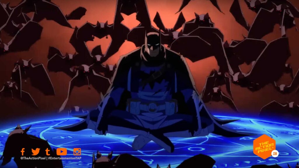 batman: the doom that came to Gotham, the doom that came to Gotham, batman, wb animation, featured, dc comics, the action pixel, dcu, entertainment on tap, Green Arrow, Ra’s al Ghul, Mr. Freeze, Killer Croc, Two-Face, James Gordon