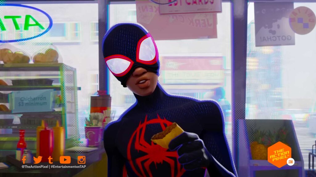 miles Morales, across the spider-verse, the action pixel, featured, entertainment on tap, 
