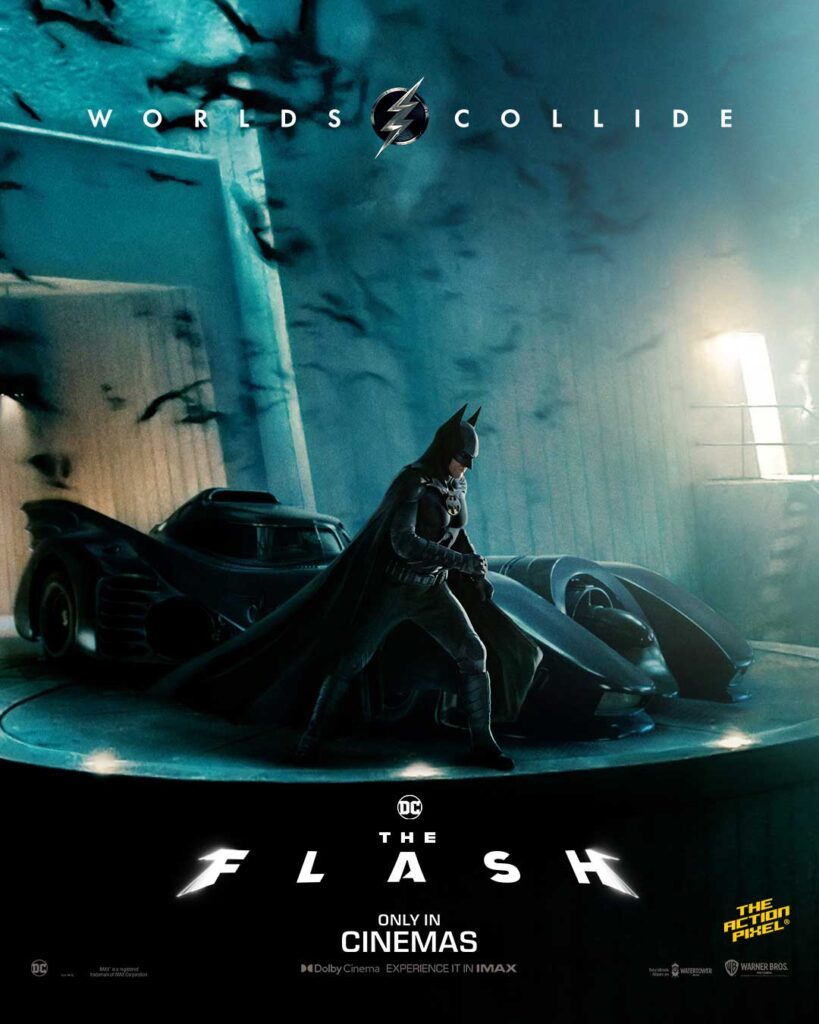 the flash poster, the flash, Michael Keaton, Sasha Calle, Ezra miller, poster art, dc film, flash, entertainment on tap , the action pixel, featured, dc comics, dc movie,dc film