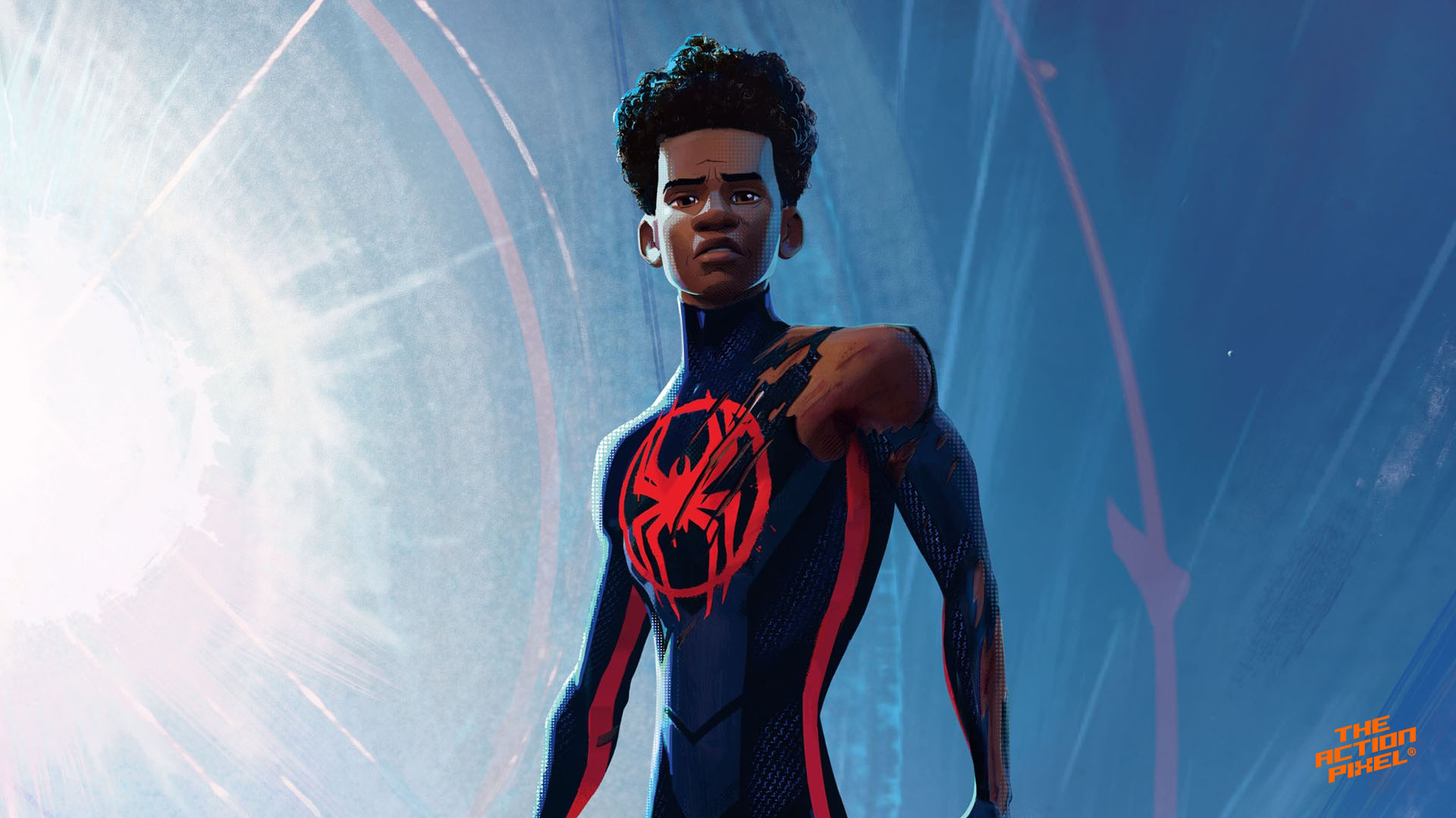 spider-man: across the spider-verse, spiderman across the spiderverse, spider-verse, miles morales, spider-verse posters, spider-cat, gwen, miles, spider-punk, jessica drew, entertainment on tap , the action pixel, featured,