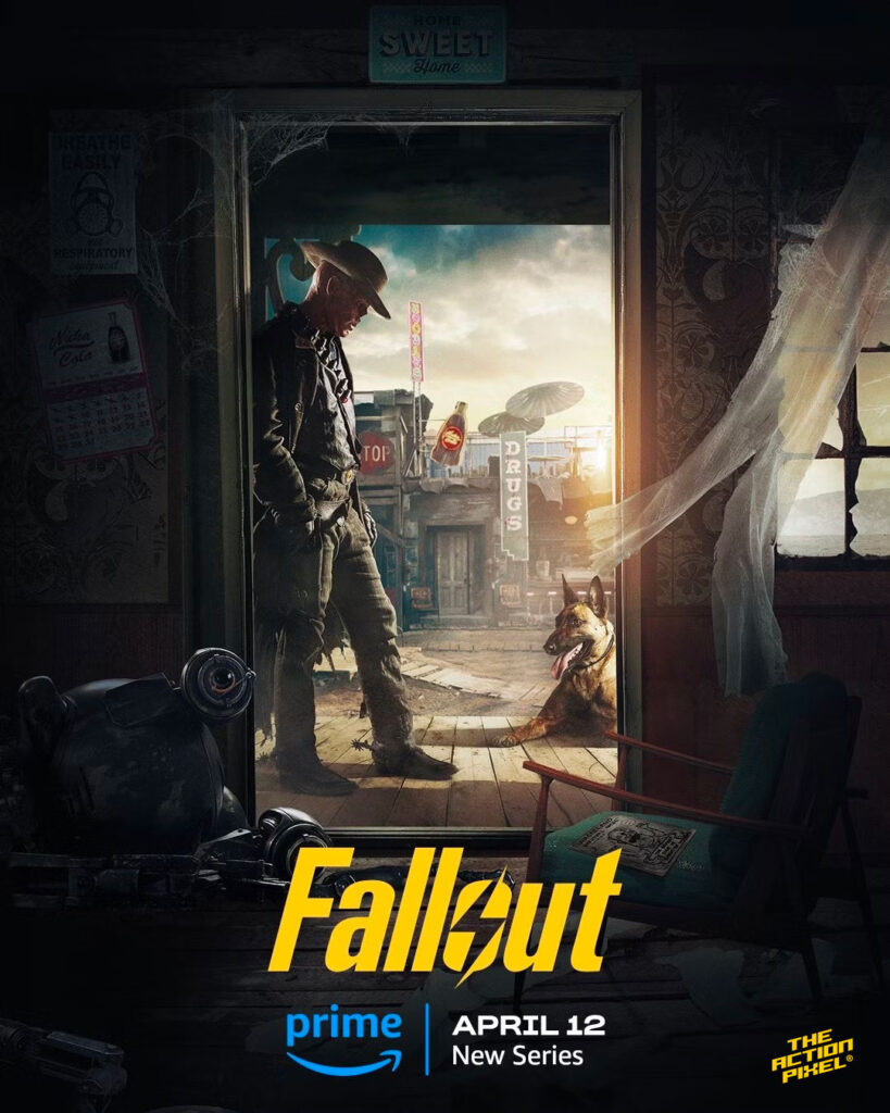 fallout, prime video, fallout teaser trailer, entertainment on tap, featured, the action pixel,,fallout posters, fallout character posters,