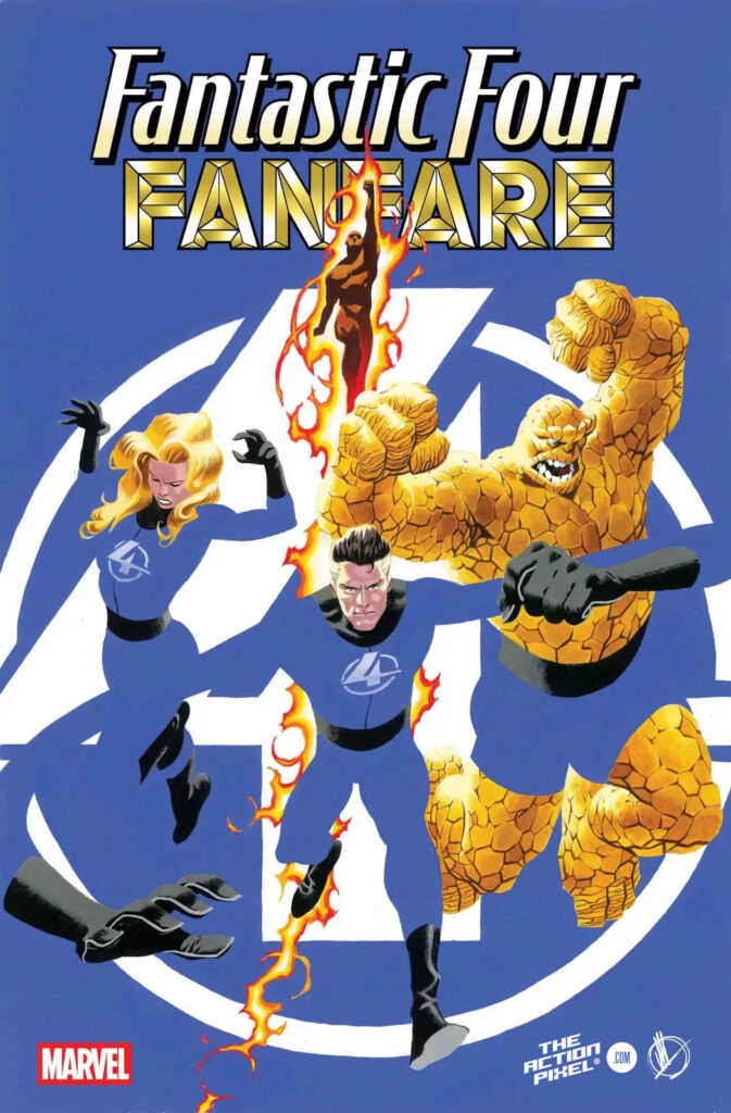 fantastic four, fantastic 4, marvel comics, marvel, the action pixel, featured, f4, the thing, ben grimm,sue storm, mr fantastic, invisible girl, 