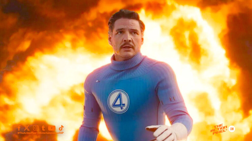 Pedro Pascal, Reed Richards, Mister Fantastic, Vanessa Kirby, Sue Storm, Invisible Woman, Ebon Moss-Bachrach, Ben Grimm,The Thing, Joseph Quinn,Johnny Storm, Human Torch, Ralph Ineson, Galactus, Julia Garner, Shalla-Bal, Silver Surfer, fantastic four, the fantastic four: first steps, the fantastic four first steps, first steps, tap review, the fantastic four review, fantastic 4, fantastic f movie, the fantastic four movie review, the fantastic four, entertainment on tap, featured, comic book movie review, film review, comic book movie, marvel studios, movie review, the action pixel