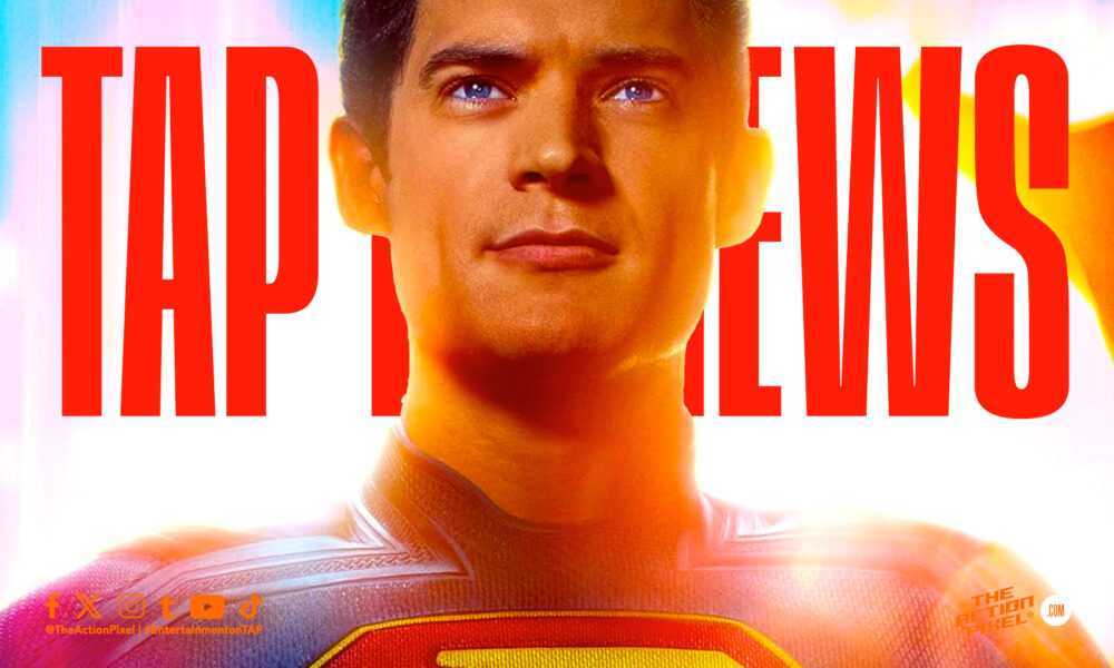 superman, tap reviews, david corenswet, superman, james gunn, gods and monsters, superman movie, dc studios, peter safran, dc comics, the action pixel, superman review, movie review, film review,